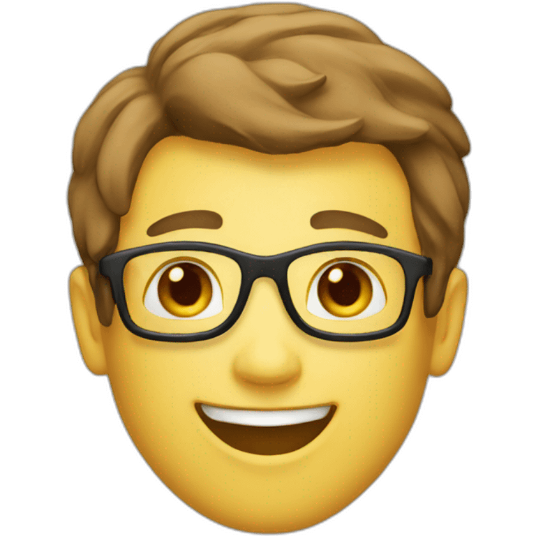 Enjoy head student emoji