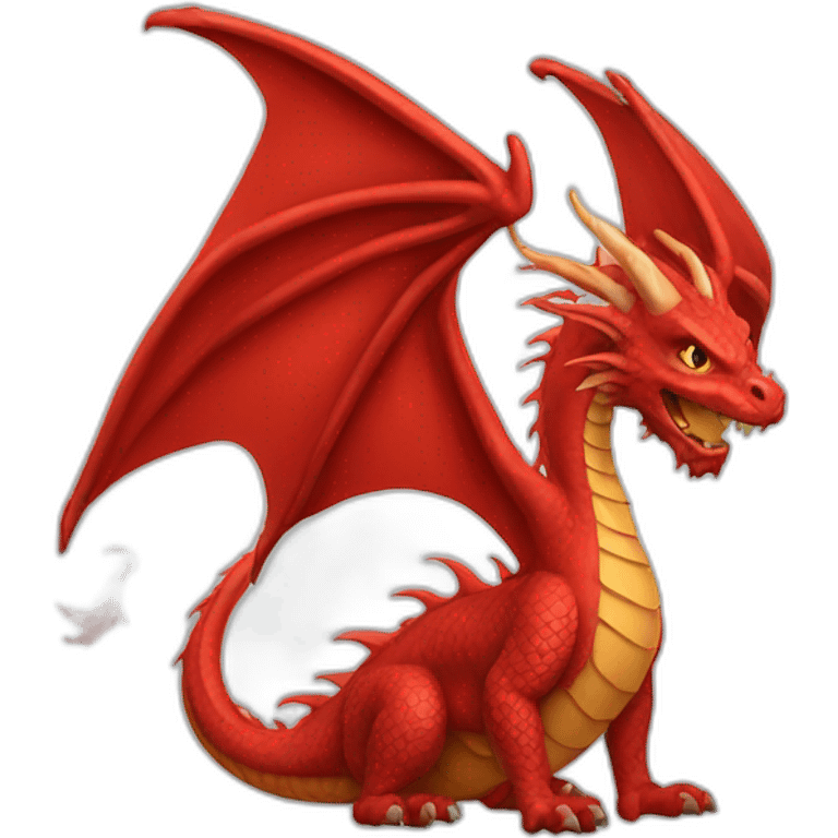 Red dragon emoji