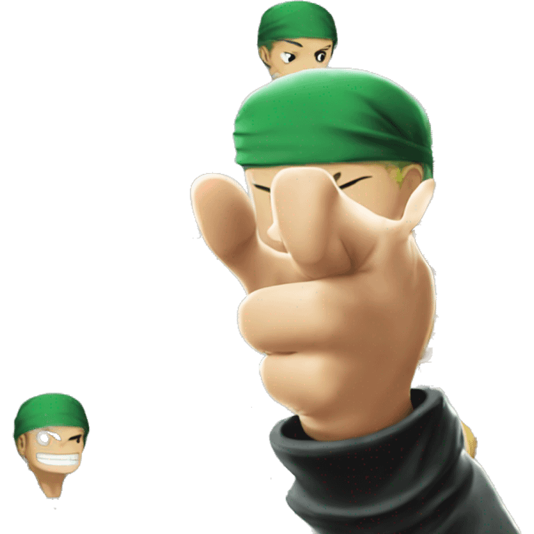 Thumb up Zoro emoji