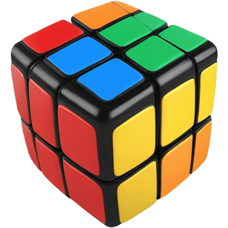 Rubik's cube emoji