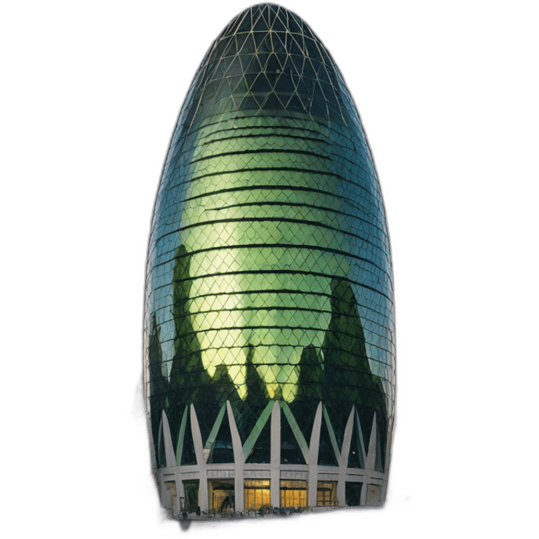 gherkin building London emoji