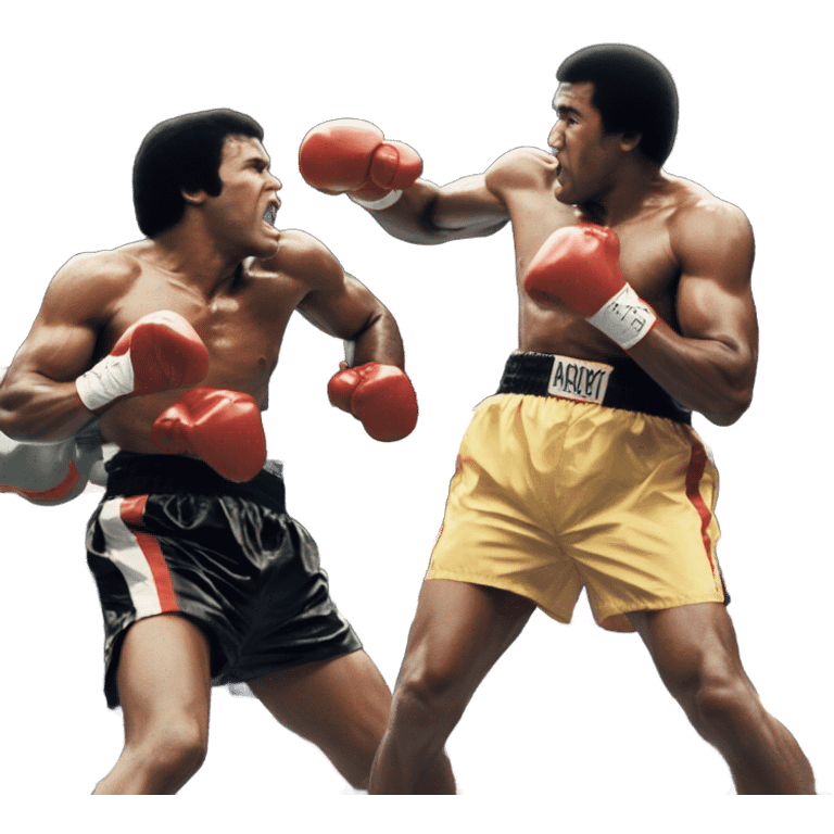 4k quality mohammed Ali vs Rocky Balboa  emoji