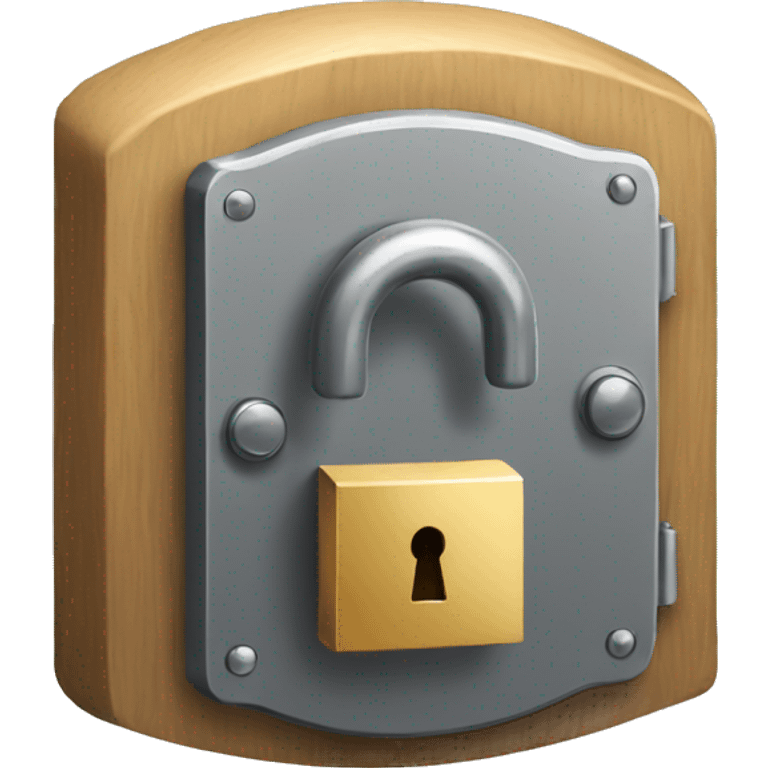 Privacy lock  emoji