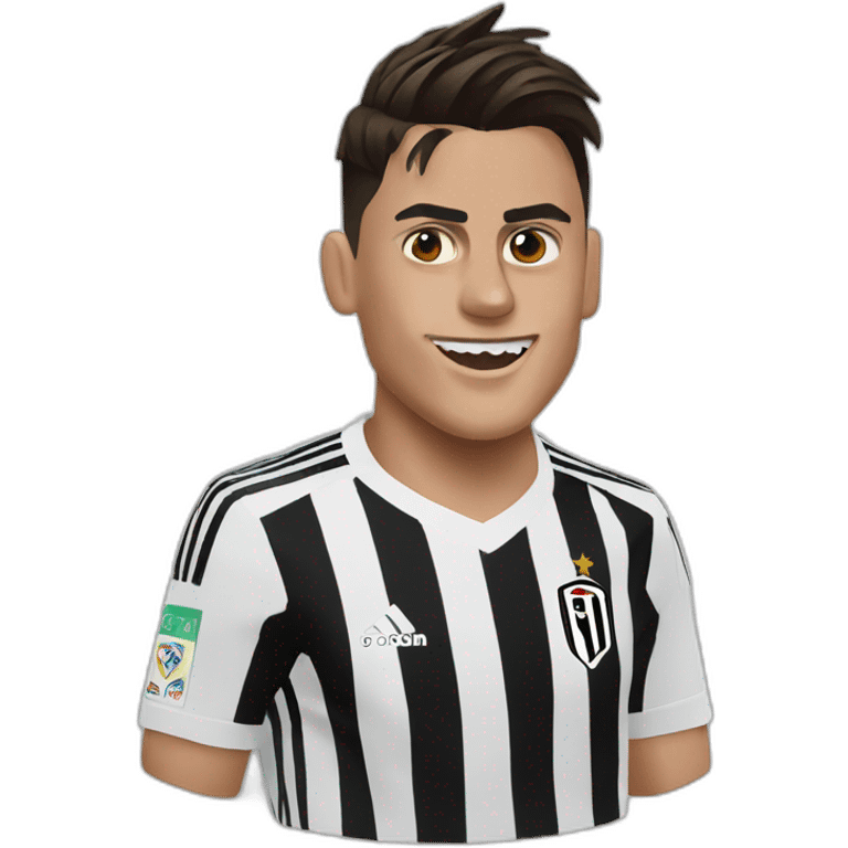 Dybala mask celebration emoji