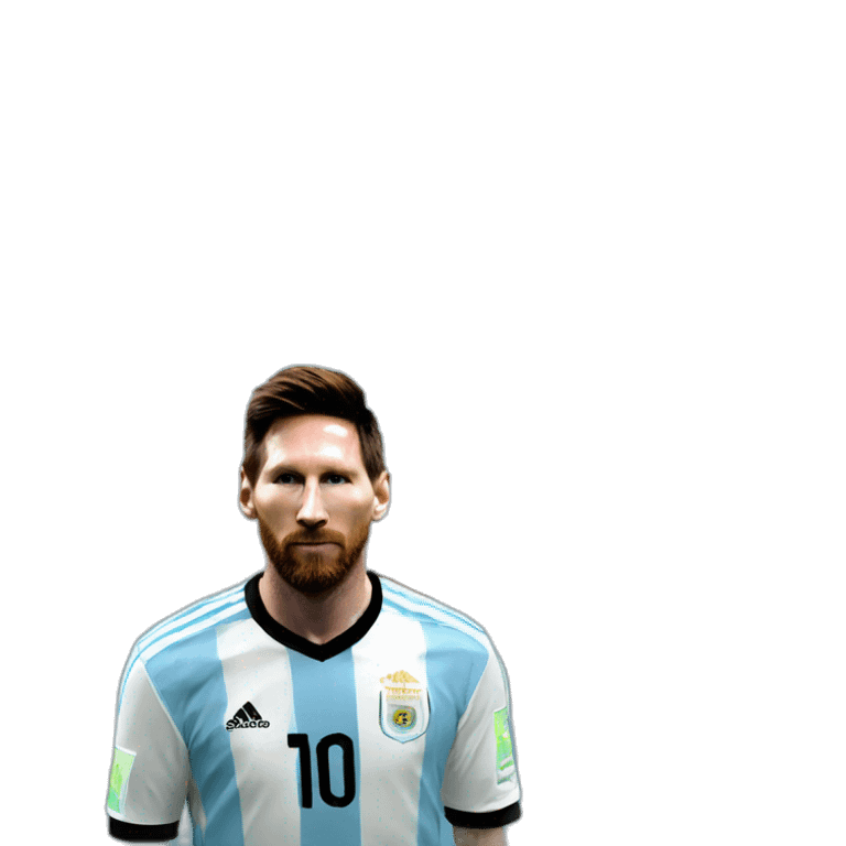 Messi Argentina emoji