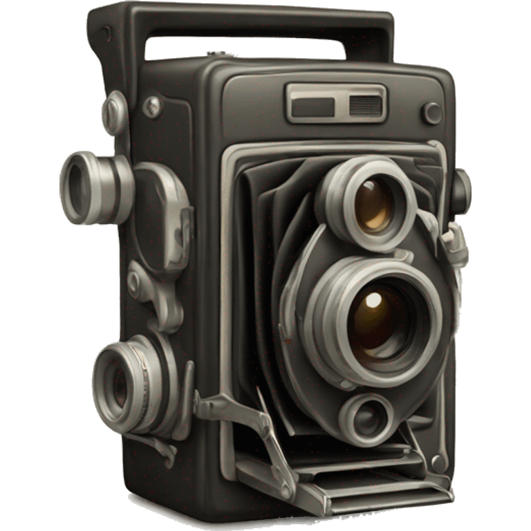 old view camera camera emoji