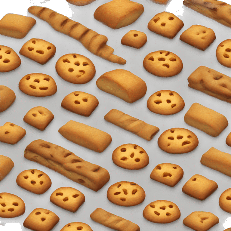 Baked food aesthetics  emoji