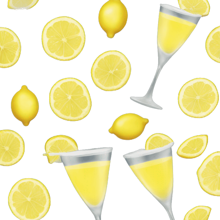 Lemon drop martini  emoji