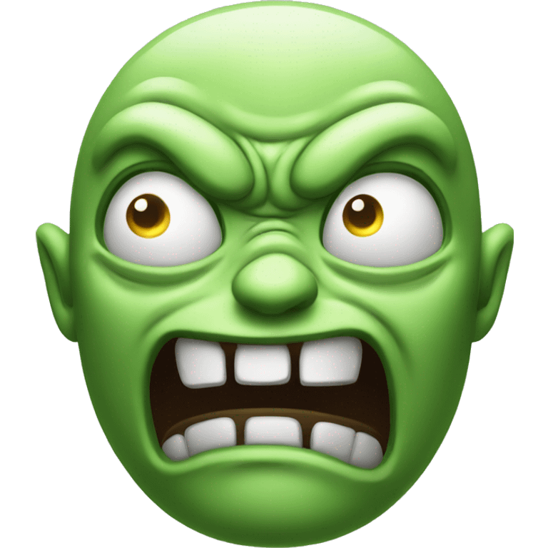 Angry Alien ios emoji