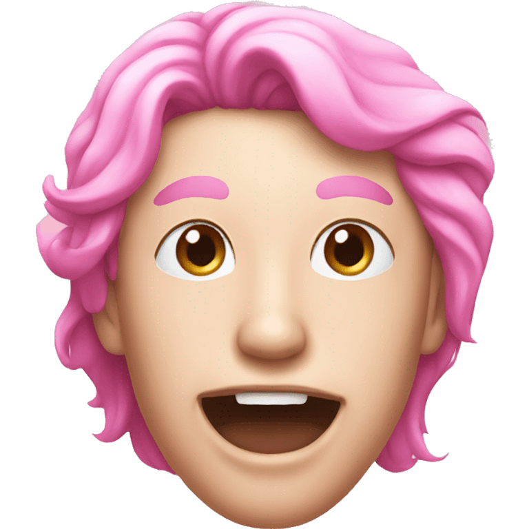 pink flavour emoji