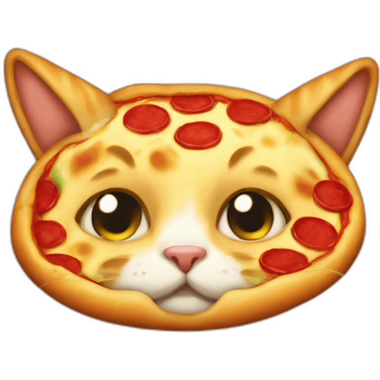 Pizza cat emoji