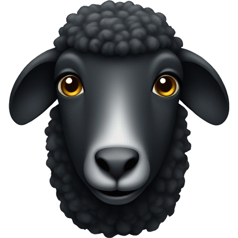 Black sheep emoji