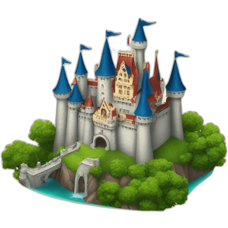 disney castle emoji