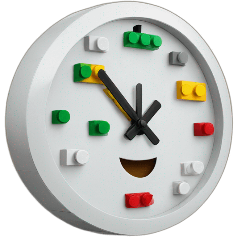 lego clock emoji