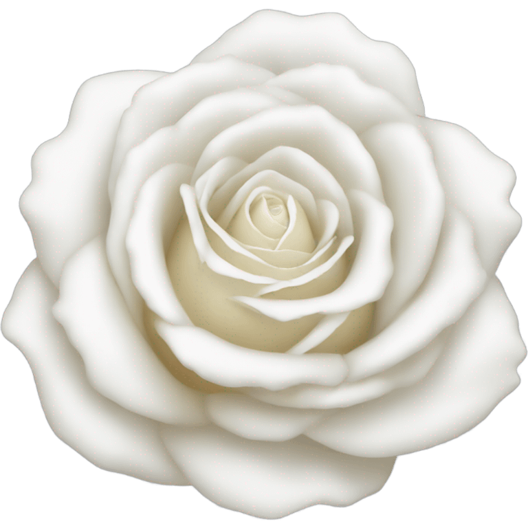 Rosa blanca emoji