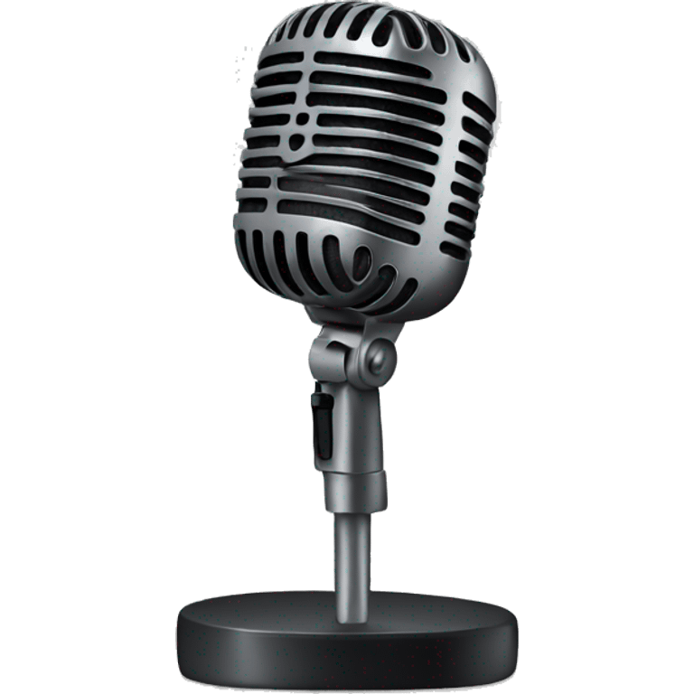 microphone-on stand emoji