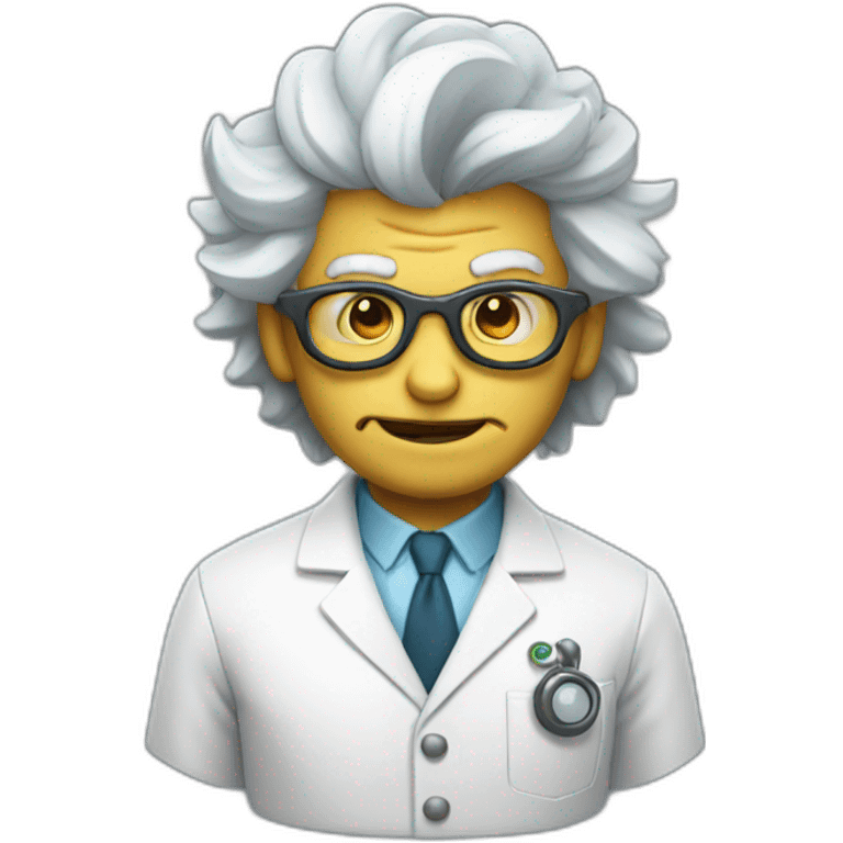 Mad scientist emoji