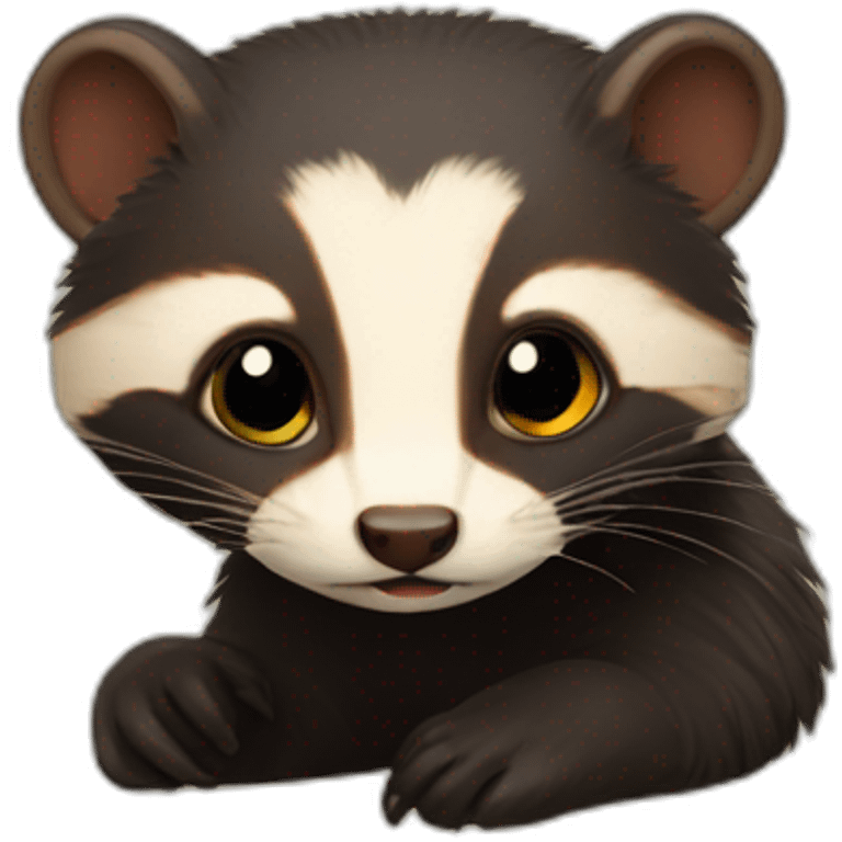 Polecat emoji