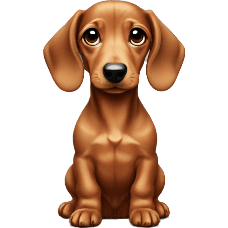 Dachshund puppy emoji