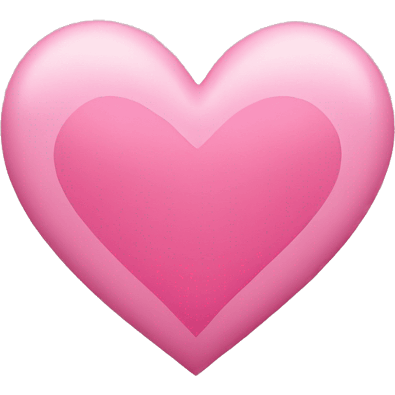 Pink heart emoji