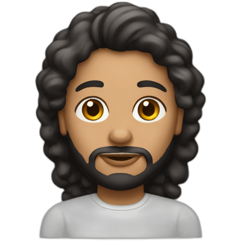 -abrazo-de-una-mujer-de-raza-negra-y-un-hombre-blanco-sin-pelo-y-con-barba emoji