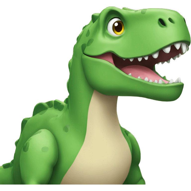 dinosaur student emoji