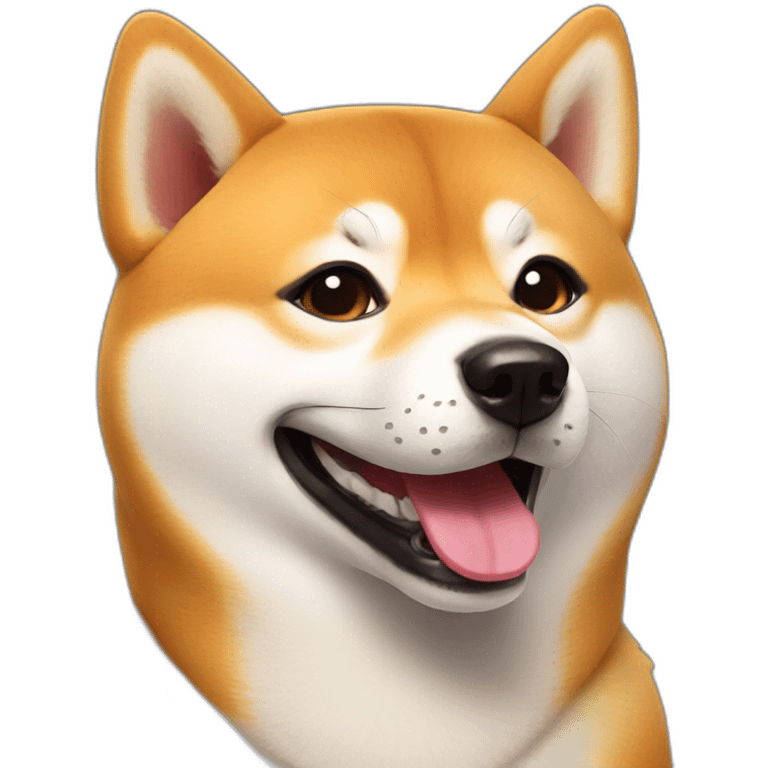 laugh-shiba-dog emoji