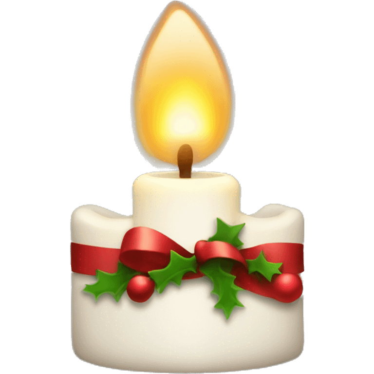 christmas candle emoji