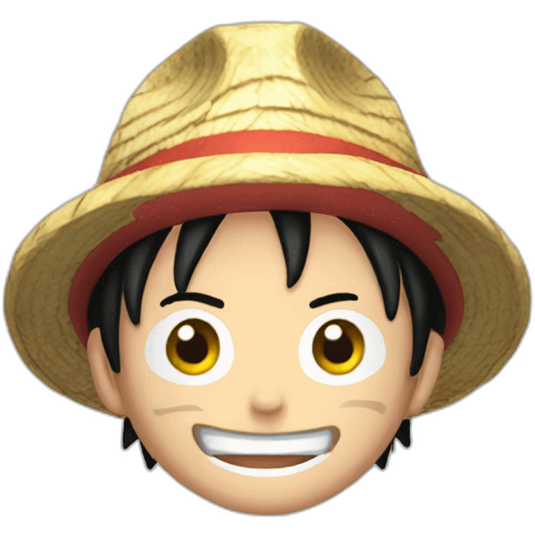 Brilliant-idea-luffy emoji