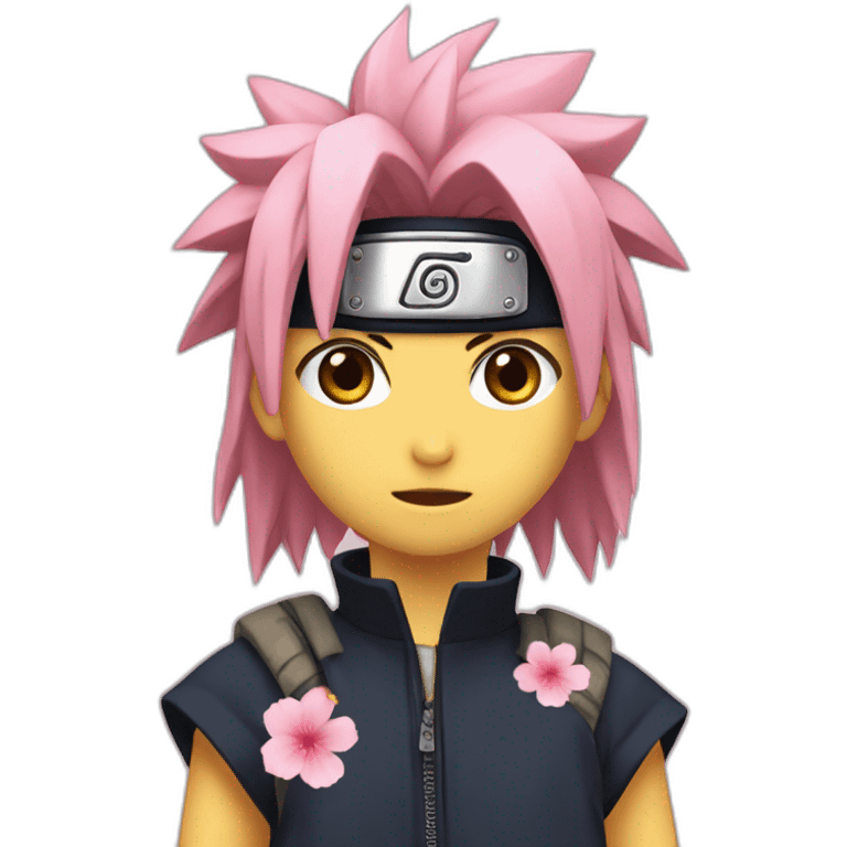 Sakura naruto  emoji