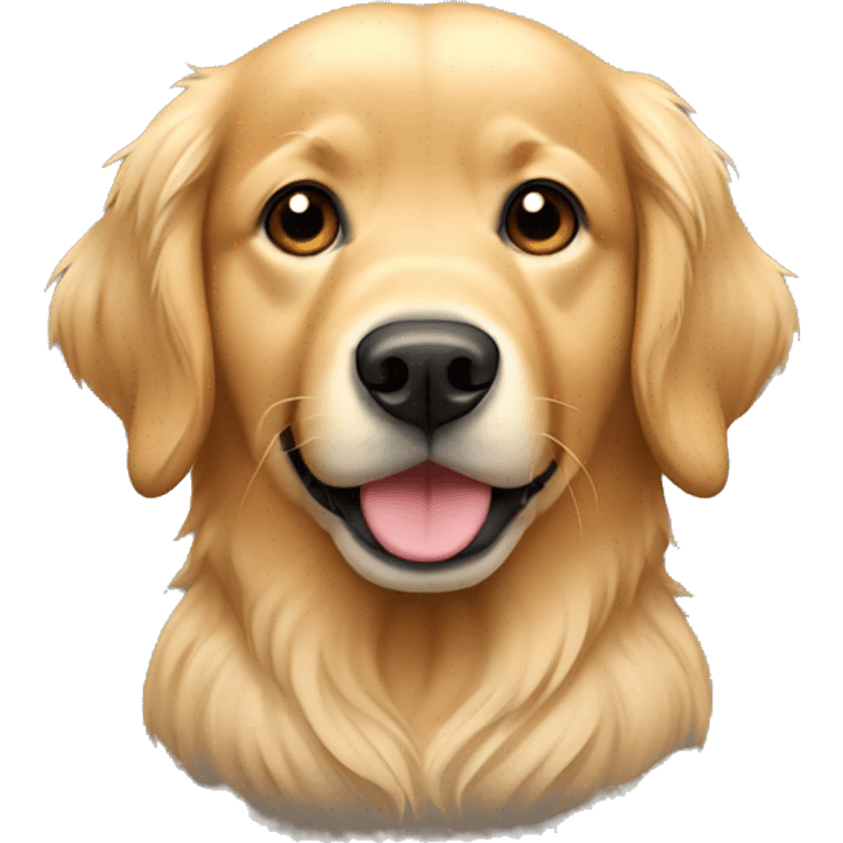 golden retriever light skin emoji