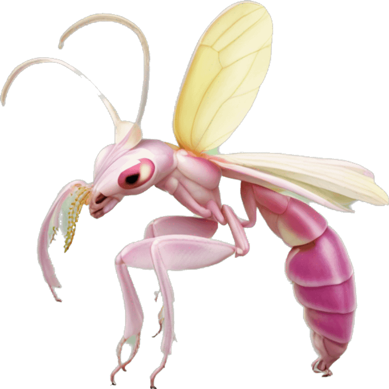 orchid mantis emoji