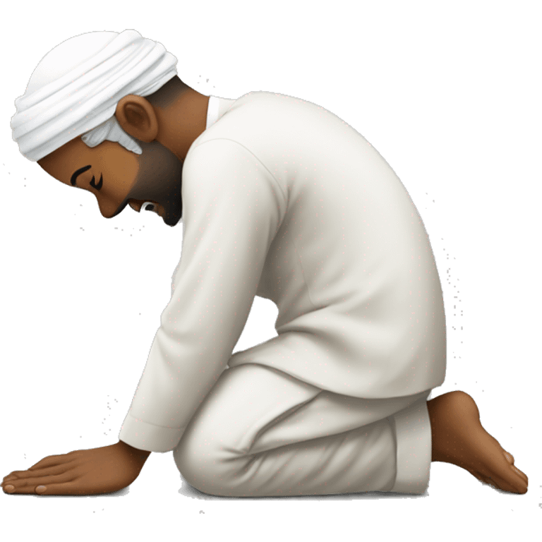 muslim Prostration emoji