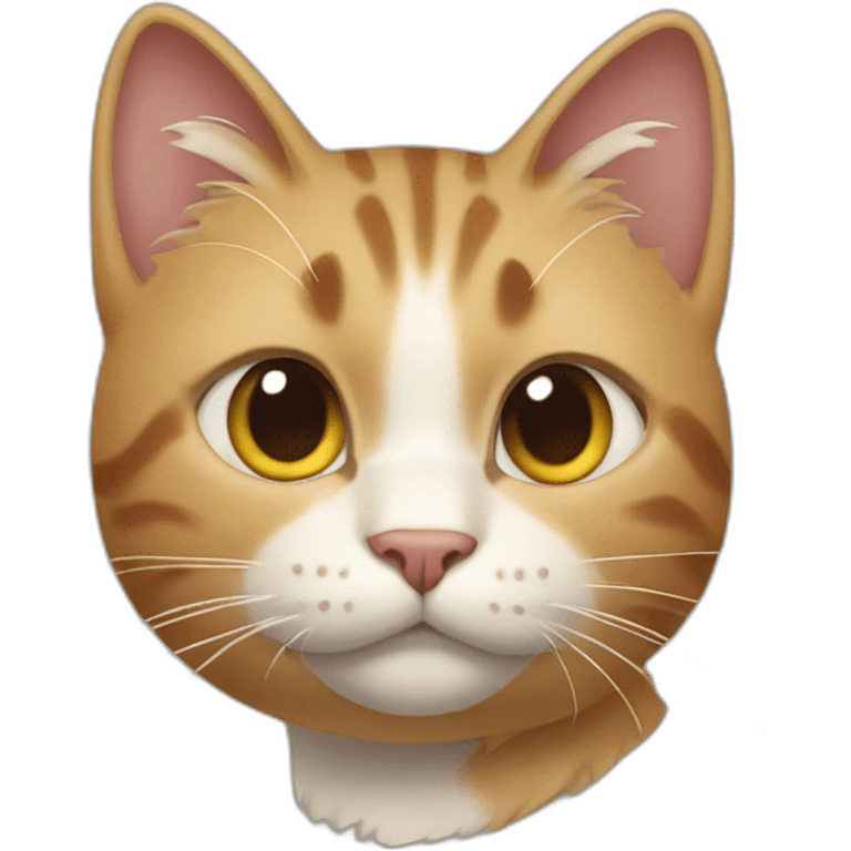 Cat chok emoji