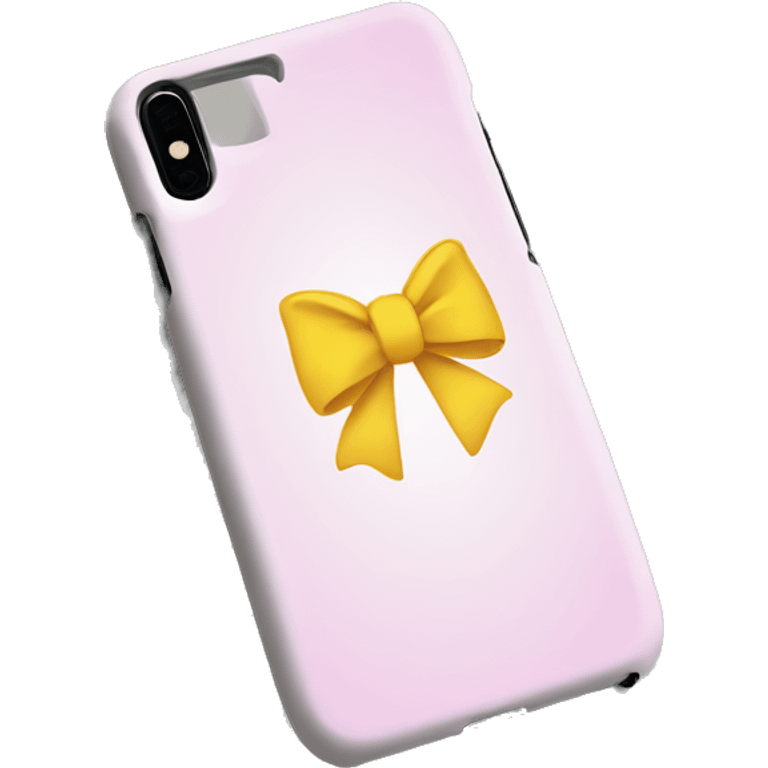 Bow phone case emoji