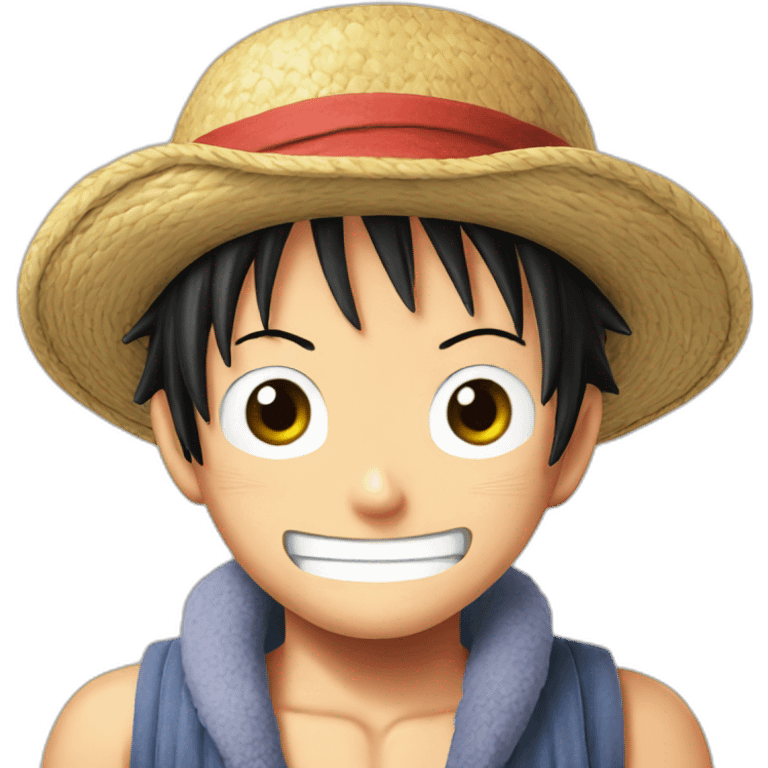 one piece luffy emoji