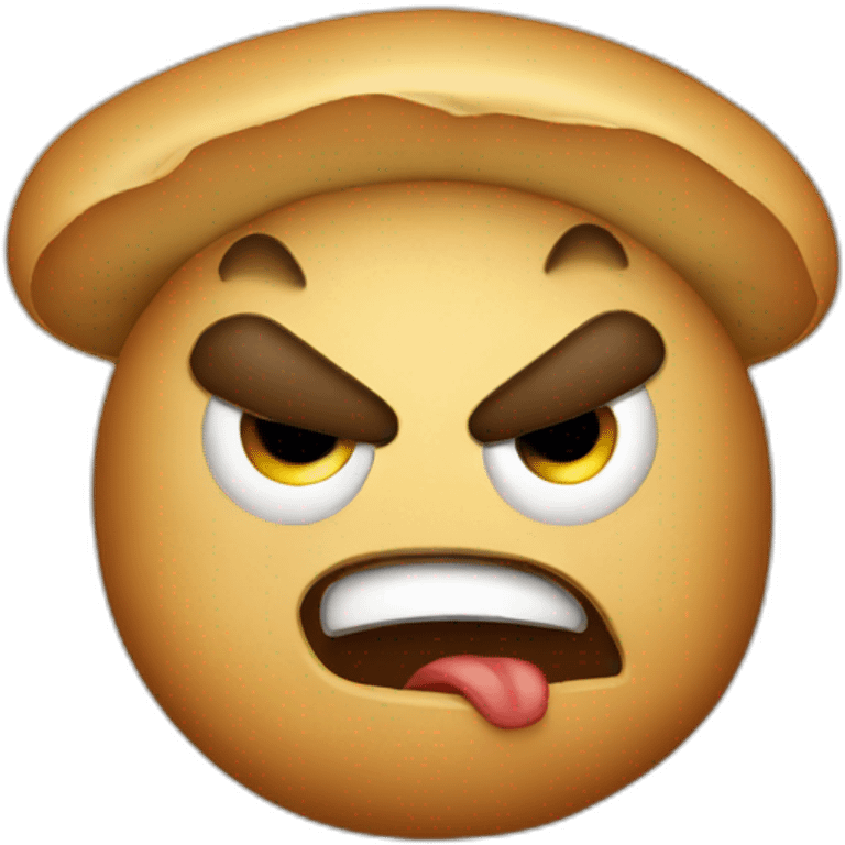 angry-bread emoji