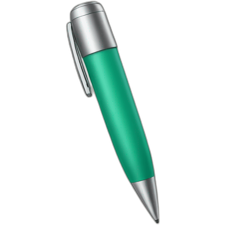 phone as a pen emoji