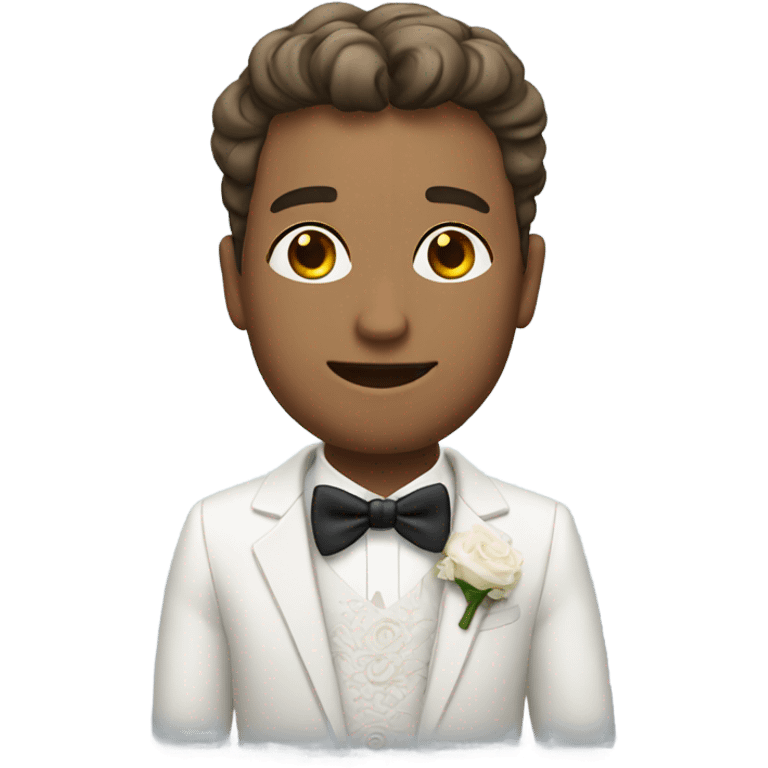 wedding man emoji