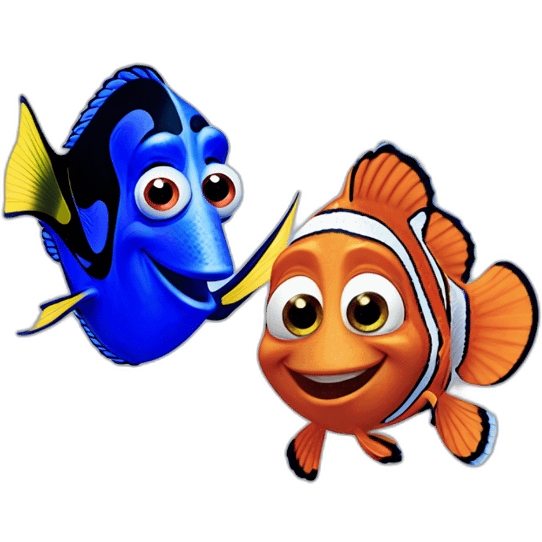 Nemo and dory emoji