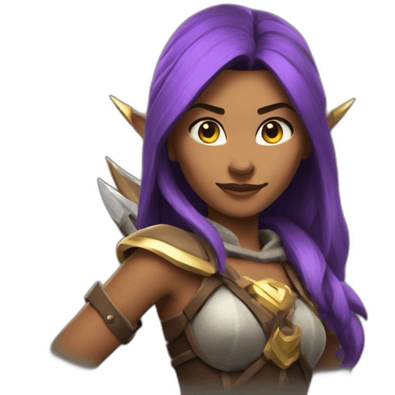 clash of clans archer queen emoji