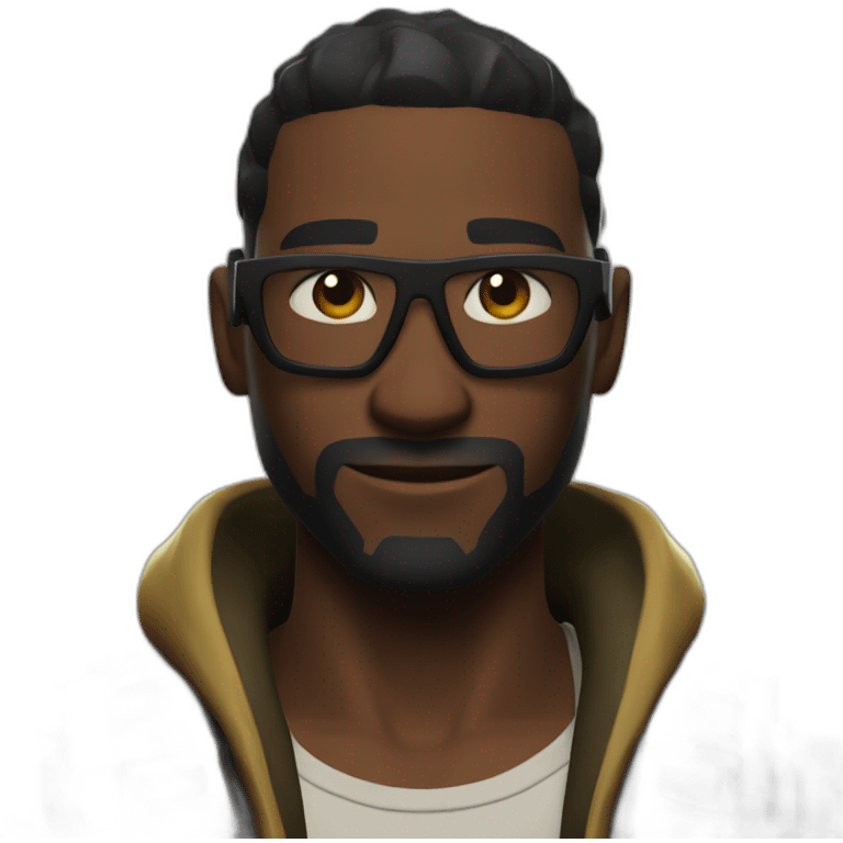 black fortnite noskin emoji