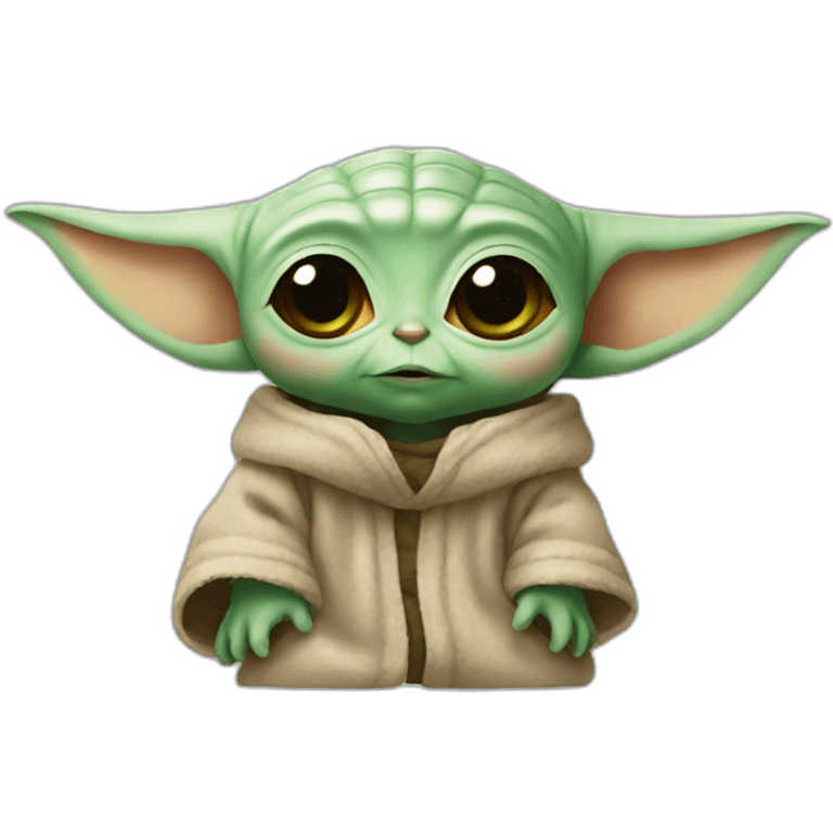 Baby yoda emoji