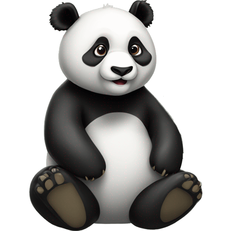 Panda is bambus  emoji