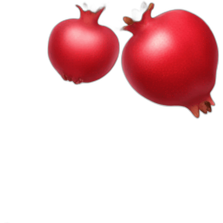 Pomegranate with seeds emoji