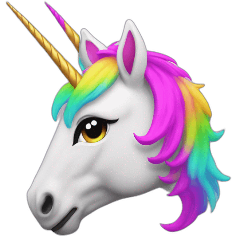 Neon-Unicorn emoji