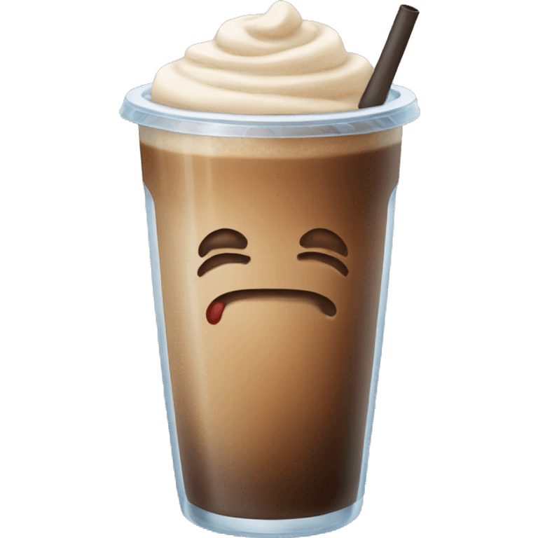 Ice coffee  emoji