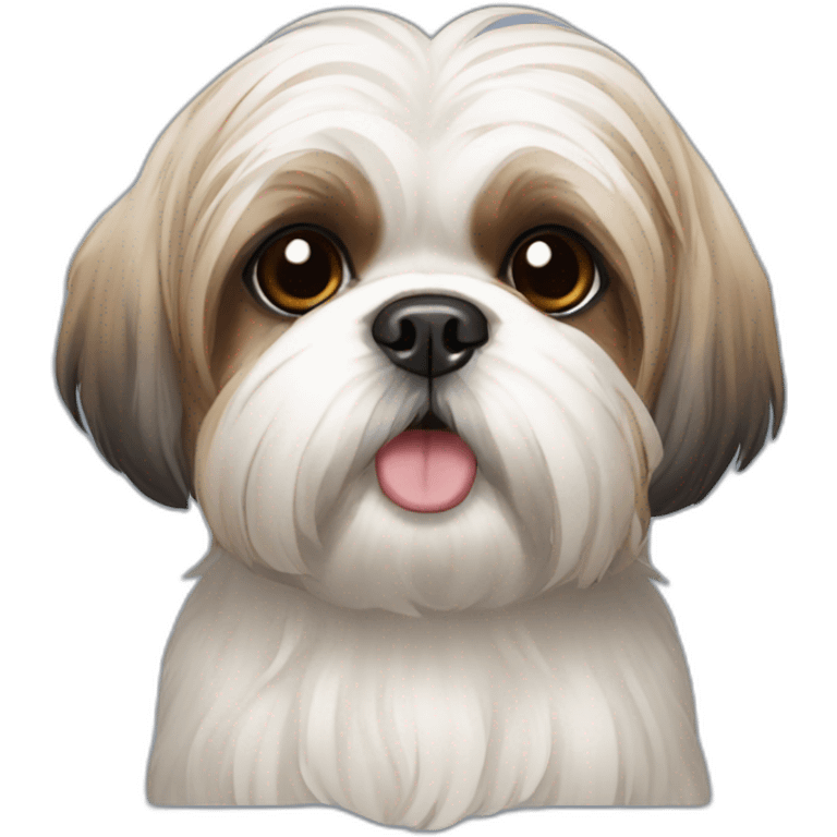 Perro shih tzu emoji