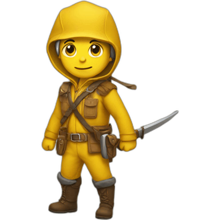 Yellow Hunter emoji