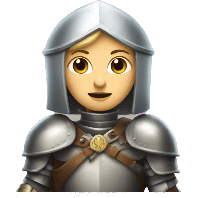 Joan of arc with sword emoji